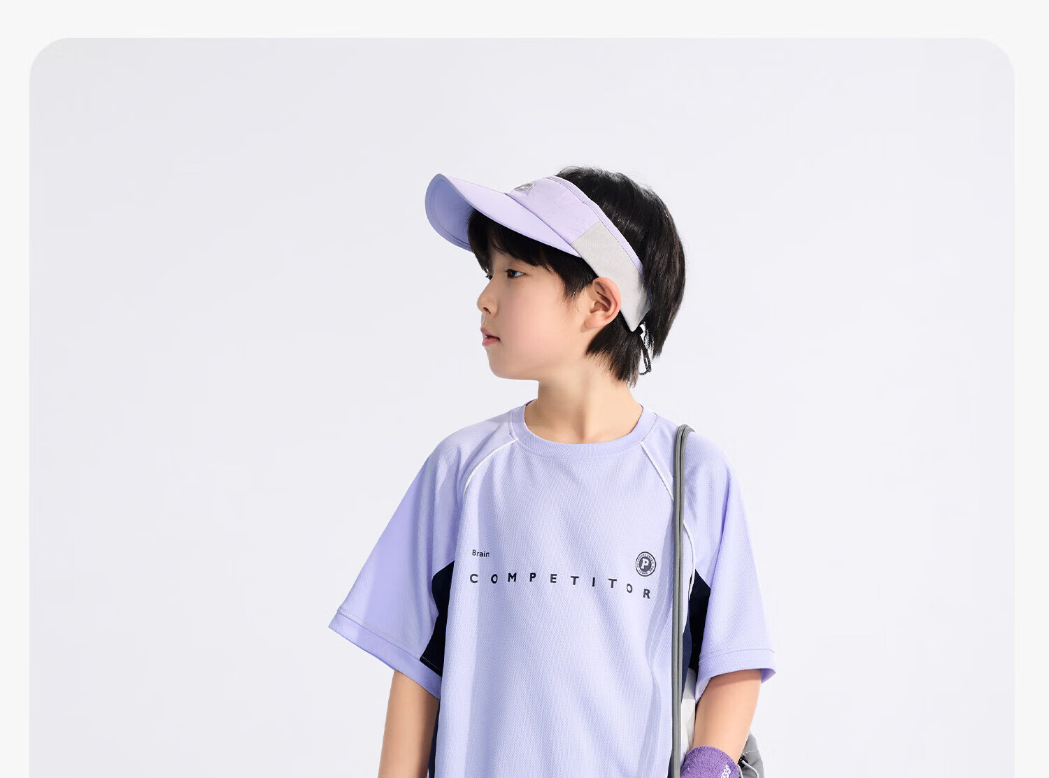 Zuo Xi Boys' Summer Sportswear Set A-Class 2026 Patchwork Mesh Quick-Dry Breathable White 150 36